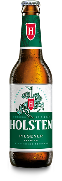 Eiskalte Flasche Holsten Pilsener