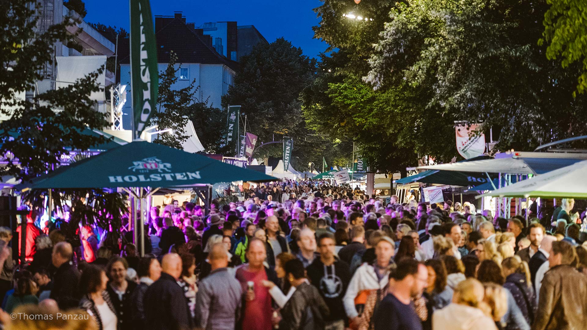 Gute Stimmung auf dem Uhlenfest mit Holsten